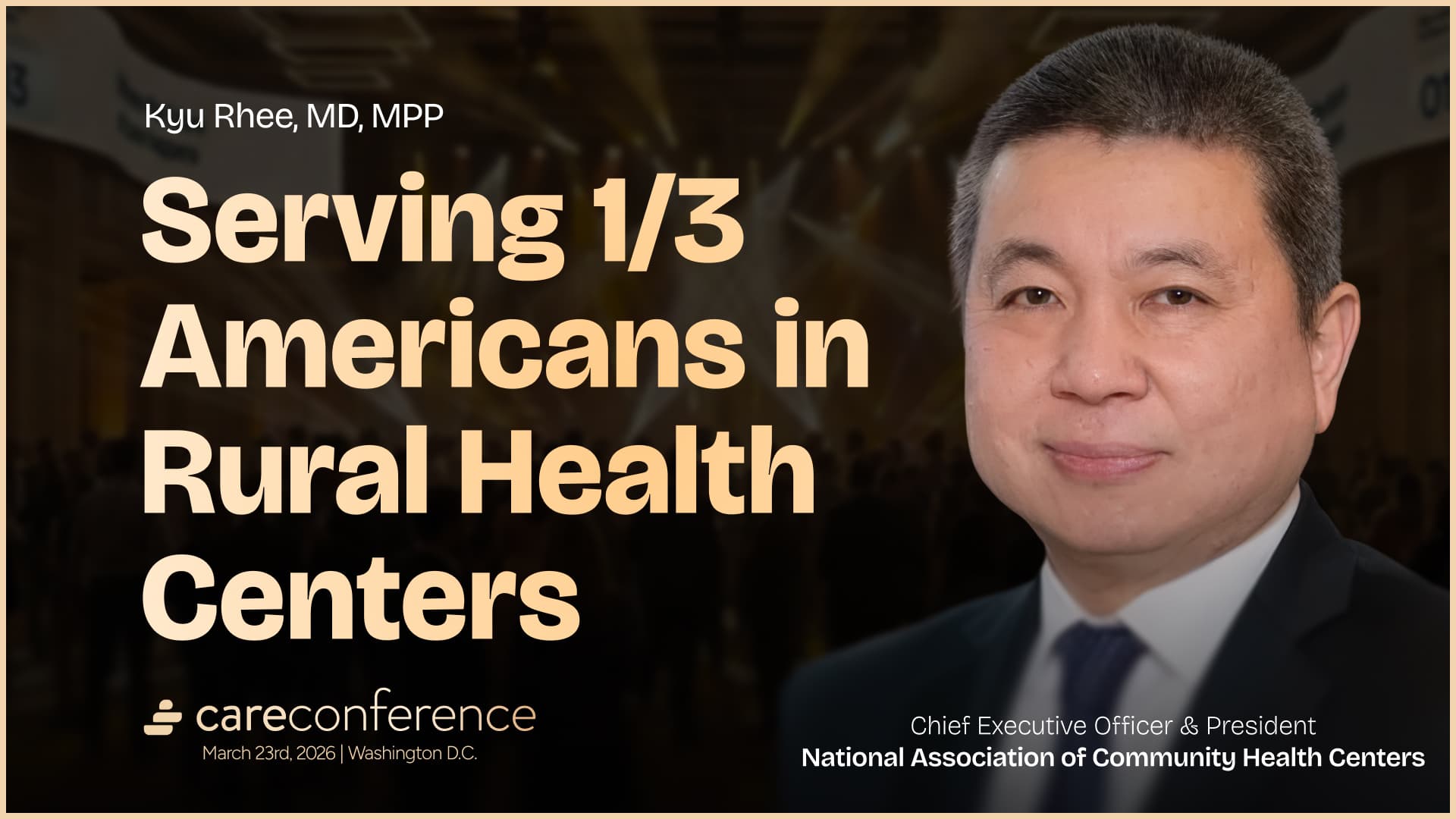 Serving 1/3 Americans in Rural Health Centers